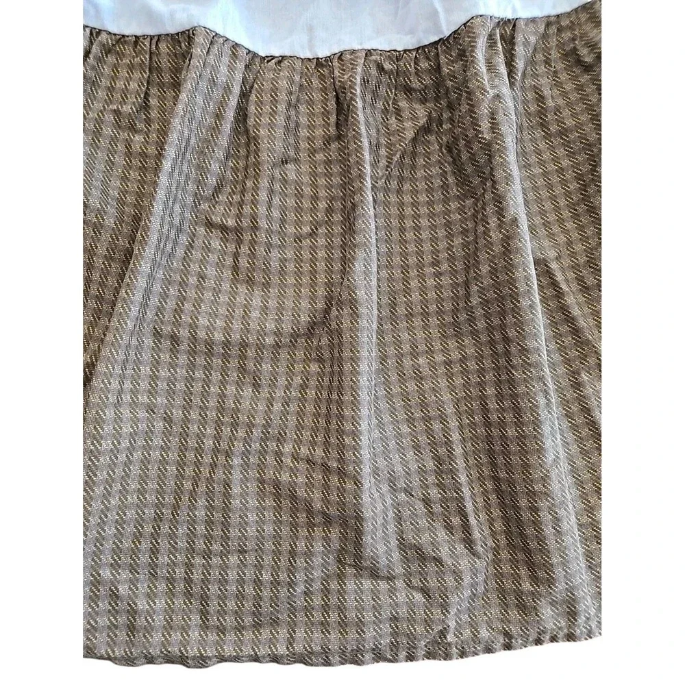 VTG 5 Piece Chaps Ralph Lauren Rosemont Q Comforter, Shams Bedskirt Reversible